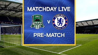 Matchday Live Krasnodar v Chelsea  PreMatch  Champions League Matchday [upl. by Holna]