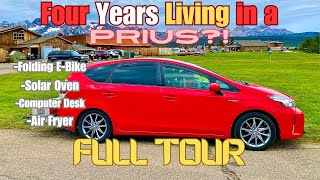 So You Want to do Van Life Consider COST of FUEL 💸 Total Freedom in a Prius WAGON ⚡️ FULL TOUR 🚗 [upl. by Eisse633]