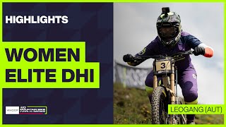 Leogang  Women Elite DHI Highlights  2024 WHOOP UCI Mountain Bike World Cup [upl. by Fredie]