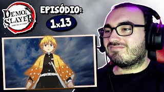 AGORA SIM O ZENITSU DEMONSTROU SER CAPAZ  React Demon Slayer EP13 [upl. by Ecidna]