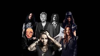 LZZY HALE LINDA PERRY SLASH GILBY CLARKE MATT SORUM BLASKO amp MIKE GARSON  COME TOGETHER [upl. by Emmit]