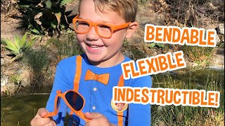 Blippi Bendable Flexible Sunglasses for Kids [upl. by Lanos]