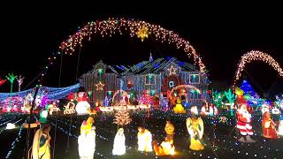 IVE NEVER SEEN ANYTHING LIKE THIS CHRISTMAS LIGHTS DISPLAY 2020 AT WOOLWICH SWEDESBORO NJ [upl. by Eelyrehc]