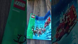 Lego Santas Sleigh  Whats in the box ad [upl. by Midian]