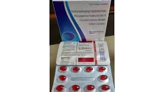 Novacuf Plus Capsules Dextromethorphan Hydrobromide Phenylephrine Hydrochloride amp Chlorpheniramine [upl. by Ailecara]