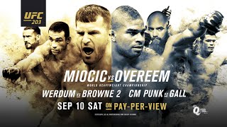 UFC 203 Miocic vs Overeem  Extended Preview [upl. by Jessamyn]