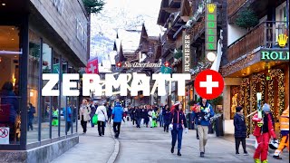 Zermatt Swiss Magical alpine village Overlooking Mount Matterhorn  Zermatt travel vlog [upl. by Browning]