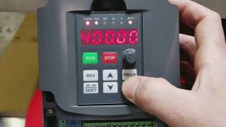 VFD inverter setting  INVT Inverter setting with complete detail [upl. by Ibrab]