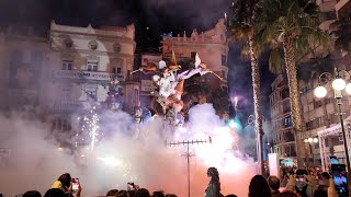 Alzira October Fallas 2021  The Night of the Cremà [upl. by Lawson]