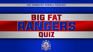 The Big Fat Rangers Quiz  Hogmanay Special [upl. by Enilrad]