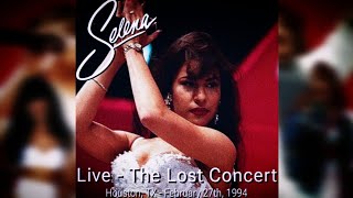 Selena  Live Astrodome 1994 Concept UPDATED VERSION New clip  rare picture HD [upl. by Oirrad]