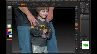 Zbrush tutorial to repair 3d scanned models of people [upl. by Egiarc]