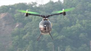 Dual Copter Bi Rotor New Concept Helicopter 2nd Test flight [upl. by Schalles45]