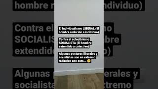 Las diferencias entre el liberalismo y el socialismo short cristianismo liberalismo socialismo [upl. by Llennahc]