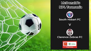 McDonalds PremierLeague Round 2 South Hobart v Clarence Zebras [upl. by Wenoa]