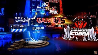 BURIRAM UNITED vs TOYOTA DIAMOND COBRA Game 1 RoV Pro League Season 3 Championship  Day2 [upl. by Madi]