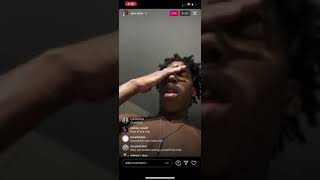 NBA youngboy Baltimore rapperjunky YNE Sosa overdose on ig live nodding off fentanyl [upl. by Pearline]