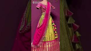 Pattu lehenga for women 2024 fashion [upl. by Zednanreh]