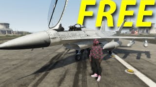 GTA 5  How To Get The Lazer For FREE [upl. by Kcin]