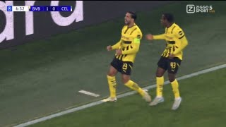 Emre Can Goal Dortmund vs Celtic 51 All Goals and Extended Highlights [upl. by Enaujed]