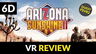 Arizona Sunshine 2  Freddys Back  VR Review [upl. by Havard]