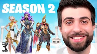 Our FIRST LOOK at Fortnite SEASON 2 [upl. by Adnawak]