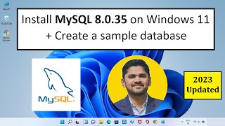 How to install MySQL 8035 Server and Workbench latest version on Windows 11 [upl. by Marcie]