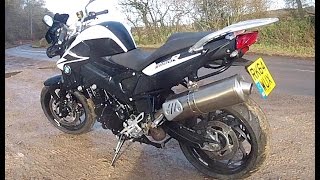 2014 BMW F800R Review [upl. by Sirc330]