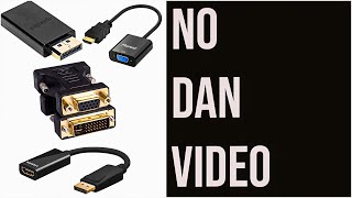 ADAPTADOR DE HDMI A DISPLAYPORT NO FUNCIONA ALGUNAS SOLUCIONES [upl. by Harobed901]