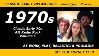 Classic Early 1970s AM Radio Rock  Volume 1 [upl. by Yehtomit171]