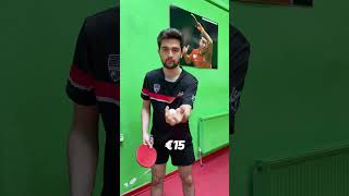 €300 vs €15 Table Tennis Racket 🏓 tabletennis pingpong XIOMTableTennis [upl. by Wojak]