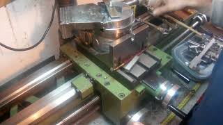 replica lunetta per tornio Maximat v10p build the steady rest for Maximat lathe parte 5 [upl. by Yhpos657]