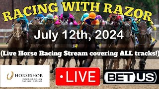 LIVE Horse Racing action handicapping Saratoga Gulfstream Park Woodbine Monmouth Park and more [upl. by Featherstone65]