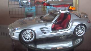 MERCEDESBENZ SLS AMG SAFETY CAR F1 ESCALA 118 MAISTO COM LUZES E PILOTO B MAYLANDER [upl. by Merth]