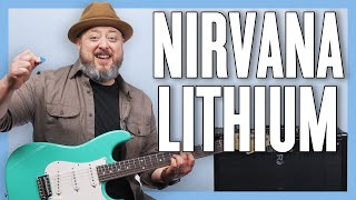 Nirvana Lithium Guitar Lesson  Tutorial [upl. by Wheeler]