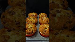 Chocolate chips muffins Muffins recipe baking muffins recipe asmrsounds ytshorts [upl. by Crocker228]