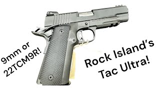 Rock Islands New Convertible The Tac Ultra 9mm22TCM9R [upl. by Kcirrez]