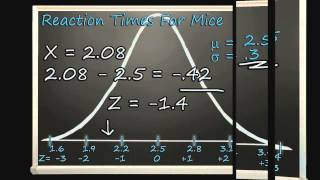 Introduction to Z Scores  Mini Lecture Basic Intro Statistics Tutorial [upl. by Larina]