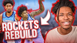 REBUILDING THE HOUSTON ROCKETS IN NBA 2K22 [upl. by Arhsub]