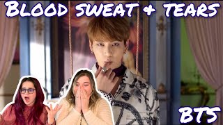 BTS Blood Sweat amp Tears MV Reaction [upl. by Atinwahs19]