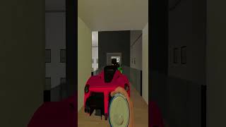 Crazy Frog Chase me in Liminal Hotel Gmod Nextbot gmod shorts nextbot [upl. by Eimme]