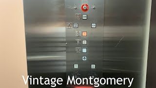 Vintage Montgomery Hydraulic Elevator  108 Southwest 3rd Street  Des Moines IA [upl. by Zetta]