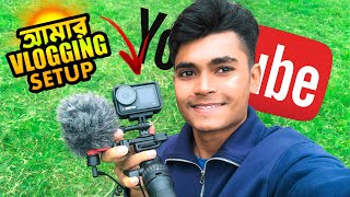 Vlog ভিডিও বানাতে কি কি লাগে Budget Vlogging Setup  Ulanzi mt34  Action camera  mobile phone [upl. by Cavuoto]