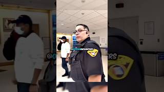 TSA SECURITY GUARD GETS OWNED 🤷‍♂️ copsoftiktok policeofficer [upl. by Schulz]