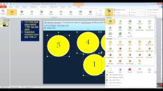 Cara membuat animasi “Countdown timer” sederhana di Microsoft PowerPoint 2010 [upl. by Astred]
