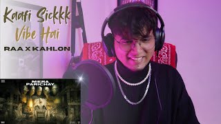 RAFTAAR  MERA PARICHAY  HARD DRIVE Vol 2  REACTION [upl. by Dante]