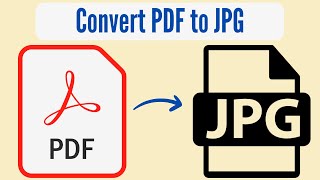 How to Convert PDF to JPG 2024 [upl. by Namhcan]