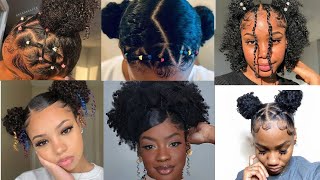 2024😍💖Cute and Easy Natural Curly hairstyles compilation ✨ curlyhairstyles compilation [upl. by Dierolf447]