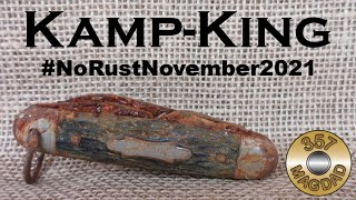 Pocket Knife Restoration  Imperial Kamp King norustnovember2021 [upl. by Jet512]