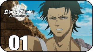 BLACK CLOVER QUARTET KNIGHTS  Ep1  EL JOVEN YAMI [upl. by Gillespie]